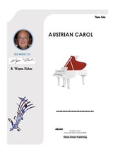 Austrian Carol piano sheet music cover